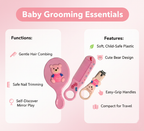 3-in-1 Cute Bear Baby Grooming Set / Travel Grooming Kit