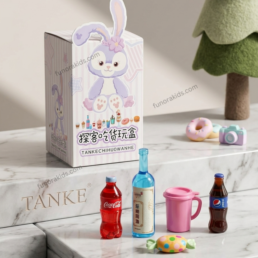 TANKE™ Miniature Food & Drink Mystery Blind Box (Mini Collections)(5 Items/pack)