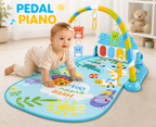 Play Gym Kick Piano Mat | Sound & Light Learning Toy for Early Development (0+ Months)