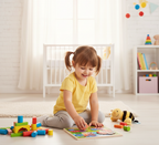 Colorful Wooden Insect Puzzle Board (Ladybug, Butterfly, Bee & Snail)