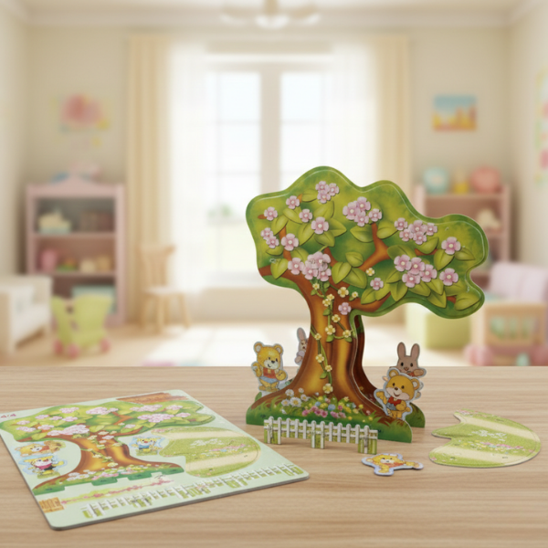 3D DIY Educational Puzzle Set – Creative Art & Craft Learning