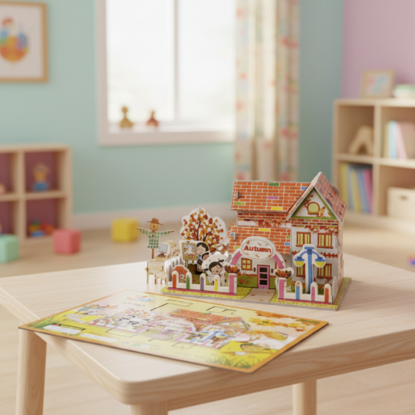 3D DIY Educational Puzzle Set – Creative Art & Craft Learning