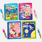 Reusable Magic Water Coloring Book Mess-Free Drawing Pad
