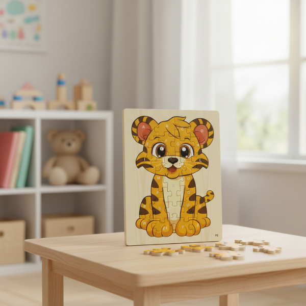 Toddlers & Preschoolers – Letter Recognition & Fine Motor Skills Puzzle Toy