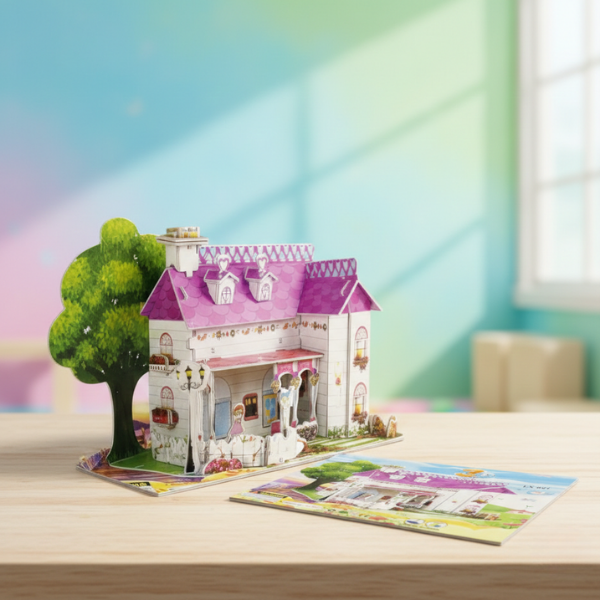 3D DIY Educational Puzzle Set – Creative Art & Craft Learning