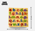 English Alphabet Puzzle with Picture Sorting Board (Large size)