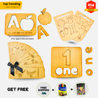 6IN1 - TOP BEST WOODEN LEARNING TOYS BOX FOR YOUR KIDS