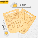 2 Tracing Boards (Parts of body & Math Shapes) Large Size