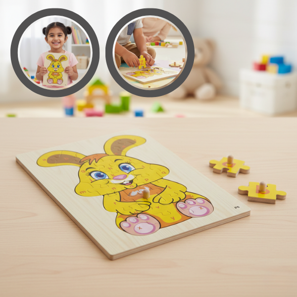 Toddlers & Preschoolers – Letter Recognition & Fine Motor Skills Puzzle Toy