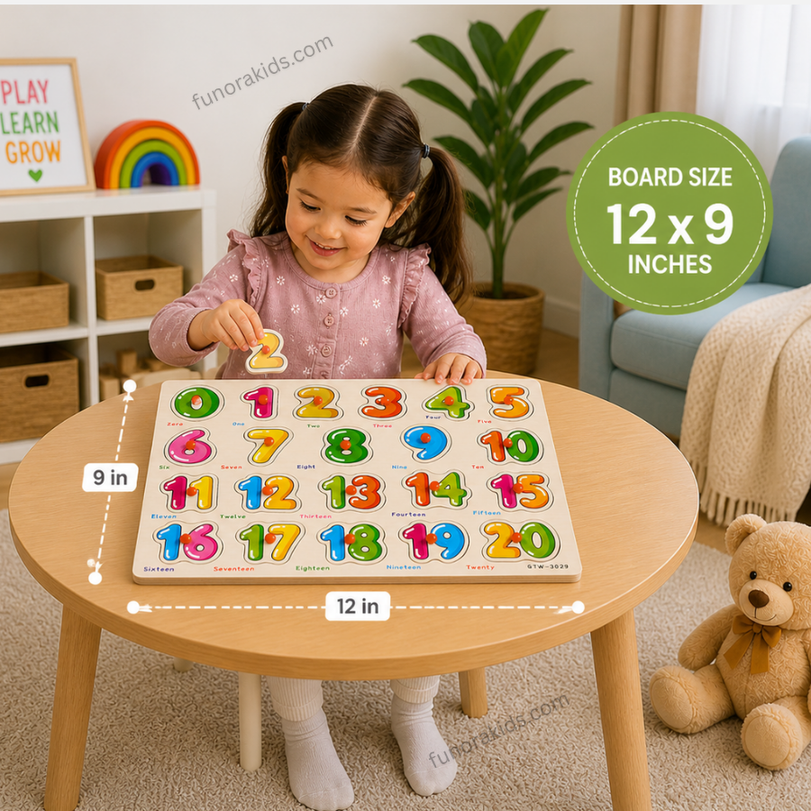 Premium Wooden Alphabet Puzzle for Toddlers Montessori Educational Letter Recognition