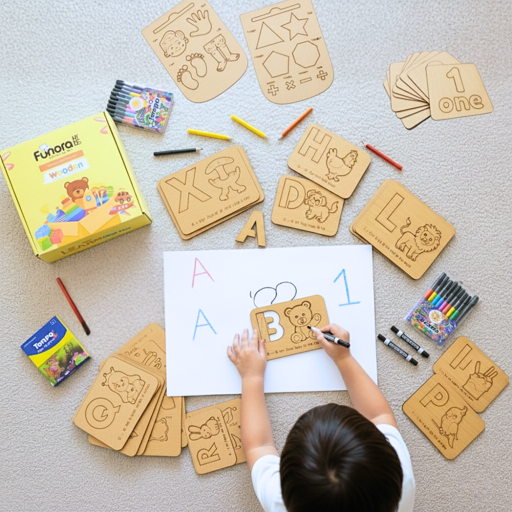 6IN1 - TOP BEST WOODEN LEARNING TOYS BOX FOR YOUR KIDS