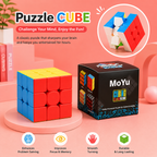 Puzzle Cube – Smooth Rotation Brain Teaser Toy