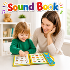 Interactive Kids Sound Learning Book – Touch & Play Audio Education Toy